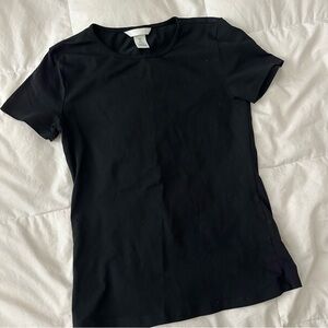 H&M black T Shirt SzS